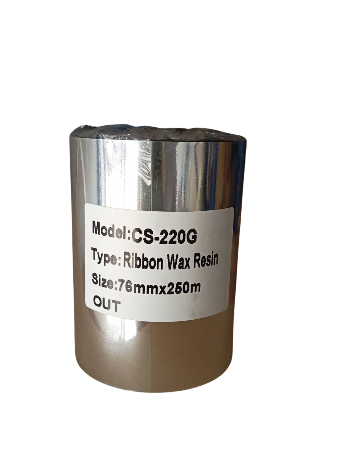 RIBBON WAX RESIN SIZE 76 MM. X 250 M.